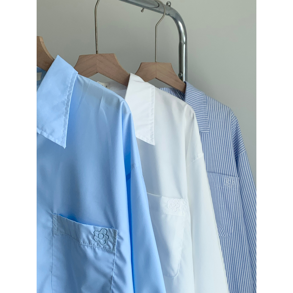 Áo sơ mi thêu hoa Lollie TKA383 LOLLIE STUDIO