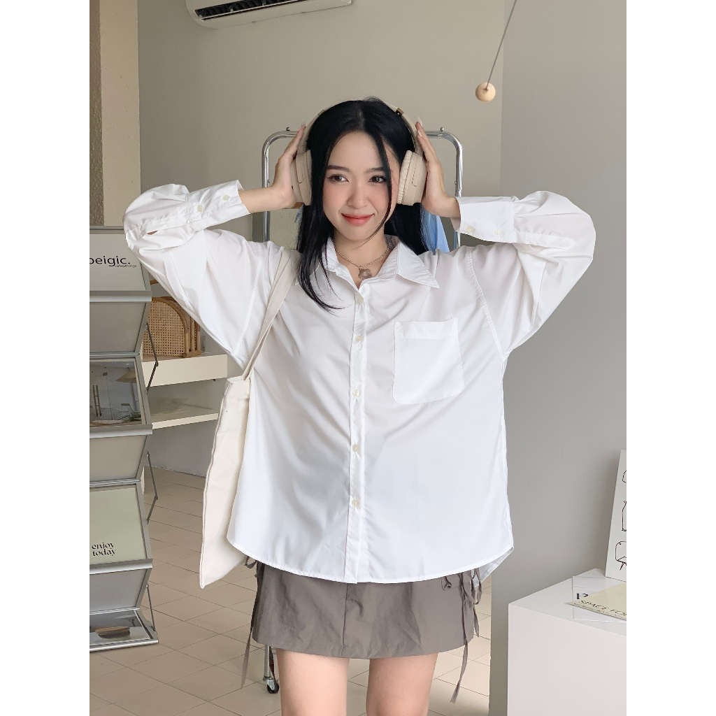 Áo sơ mi thêu hoa Lollie TKA383 LOLLIE STUDIO