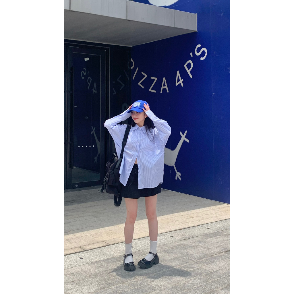 Áo sơ mi thêu hoa Lollie TKA383 LOLLIE STUDIO