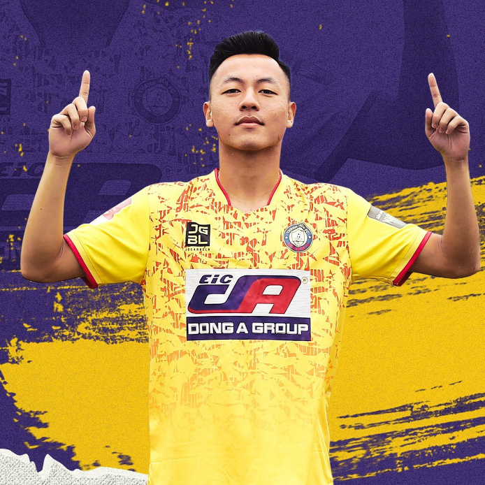 Bộ quần áo đá bóng clb Thanh Hoá Fc Đông Á V. League- Vàng