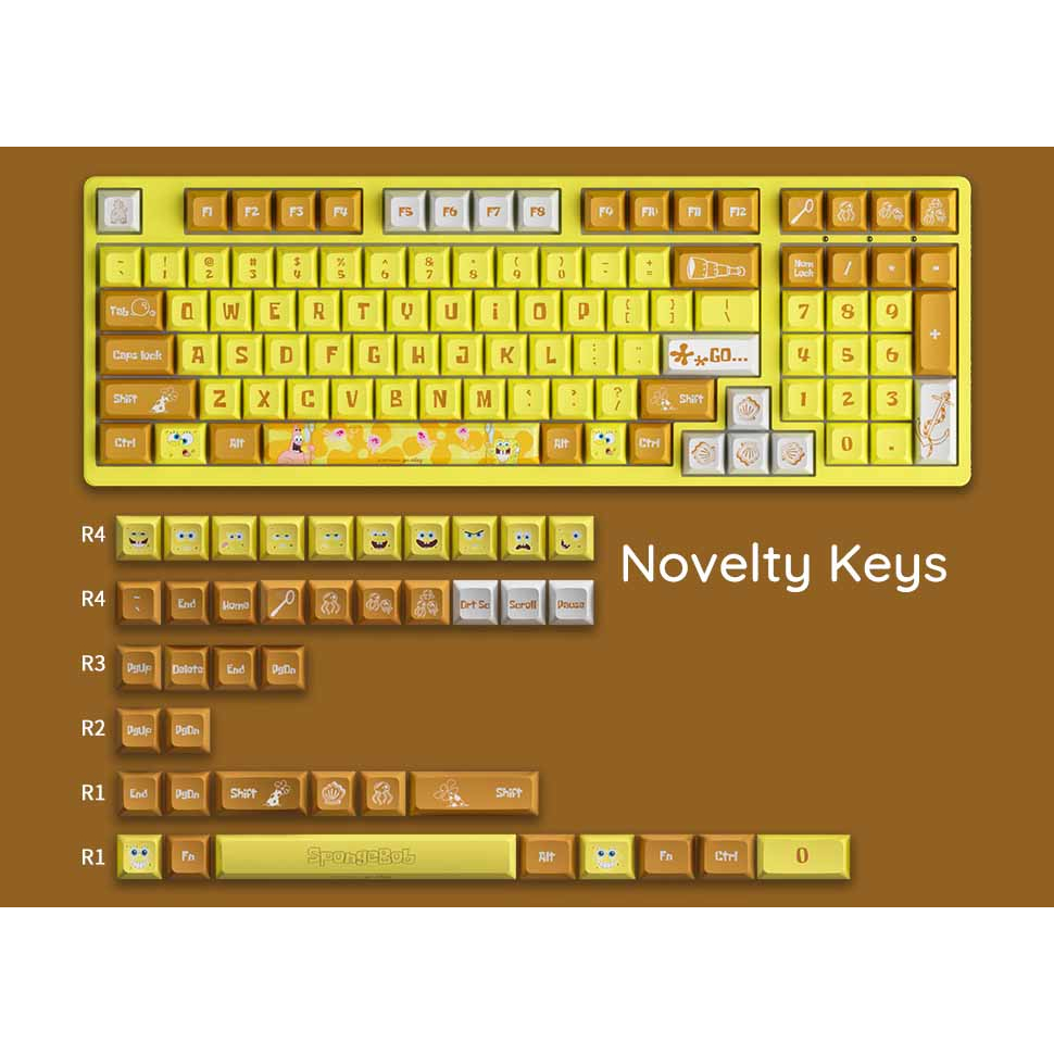 Bàn phím cơ AKKO 3098S SpongeBob