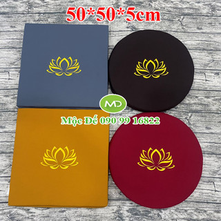 Nệm Ngồi Thiền MANDALA 50x50x5cm - Dùng Làm Nệm Lót Ngồi Thiền Phật Giáo Và Yoga Thư Giãn Tinh Thần, Thoải Mái, Êm Ái
