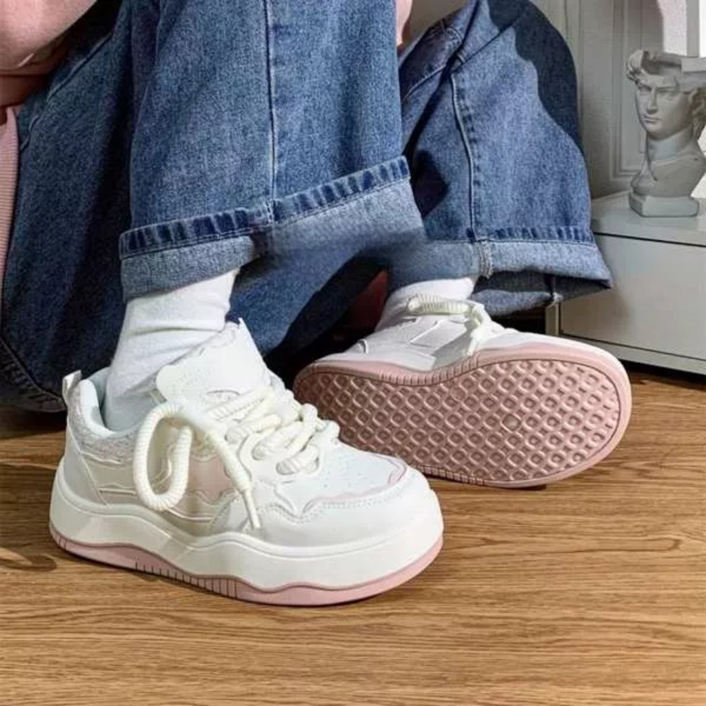 Giày Thể Thao Nữ, Sục Nữ Da Mềm Dây Thừng 1 ngôi sao 2 màu Hottrend 2023 !