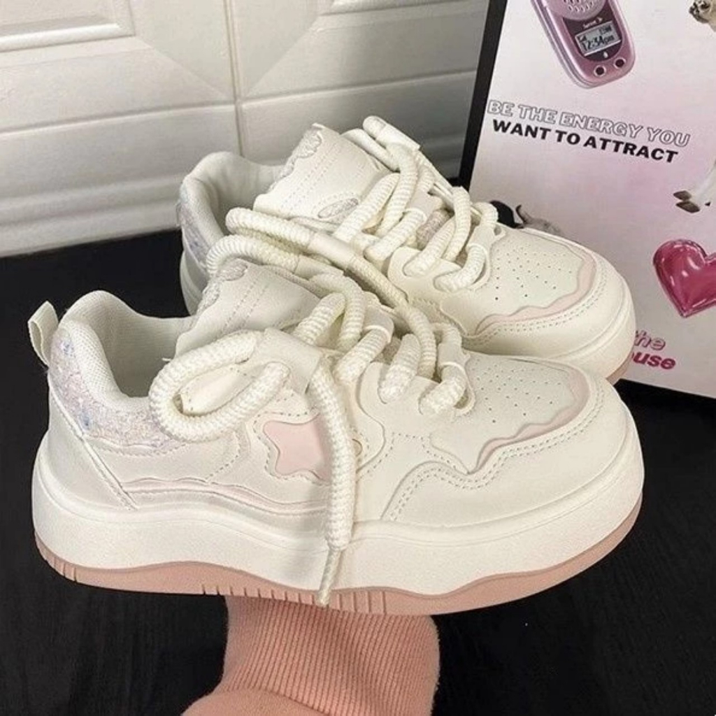 Giày Thể Thao Nữ, Sục Nữ Da Mềm Dây Thừng 1 ngôi sao 2 màu Hottrend 2023 !