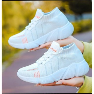 [23103-2]Giày thể thao Niubadao chính hãng [Mầu Trắng] >>Shuffle Dance, Dân vũ, Aerobic, Thể dục<< Nội địa Trung