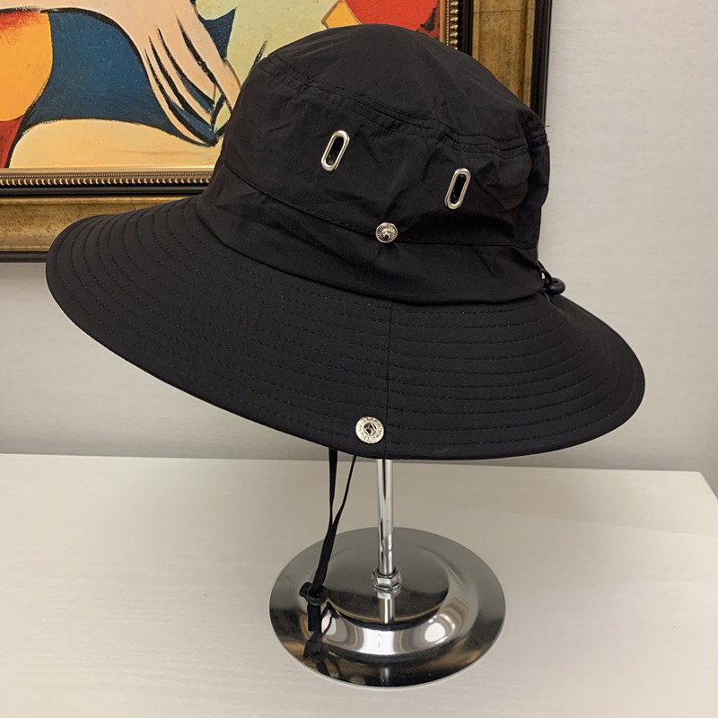 Mũ cao bồi có cúc cài phong cách cá tính năng động Nón bucket cúc bấm cho bạn gái