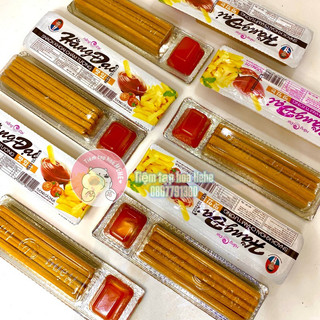 Snack khoai tây chiên cọng chấm tương Hằng Đại