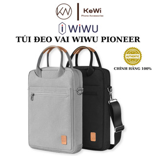 Túi đeo vai wiwu pioneer 12.9 inch dành cho ipad, macbook, laptop, surface pro, chống sốc tặng kèm quai đeo chéo