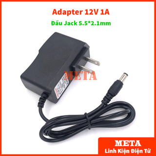 Nguồn adapter 12v 1a đầu jack 5.5*2.1mm - bộ chuyển đổi nguồn 12v1a