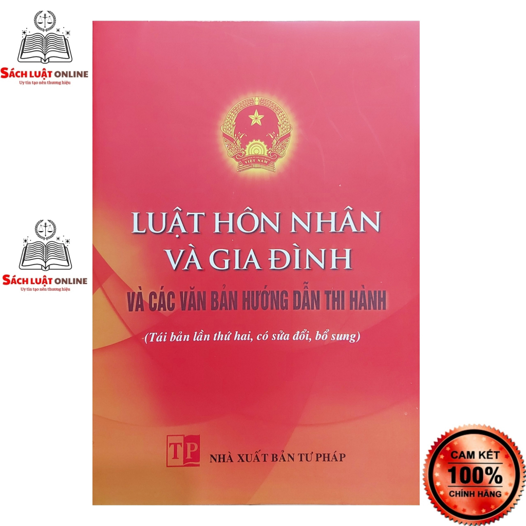 Sách - Luật hôn nhân và gia đình và các văn bản hướng dẫn thi hành (NXB Tư Pháp)