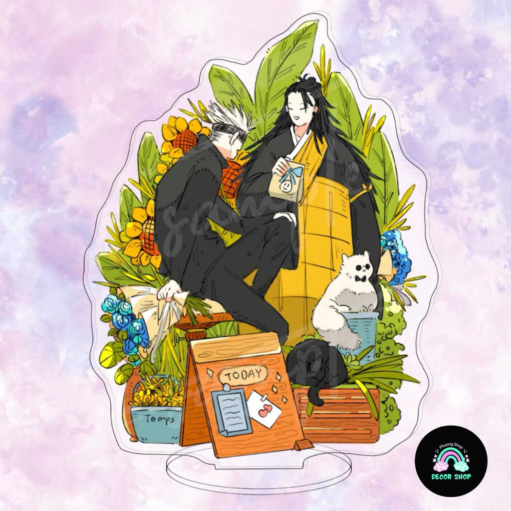 ( SatoSugu ) Mô hình standee mica acrylic JUJUTSU KAISEN ver Suguru GETO X Satoru GOJO Chú Thuật Hồi