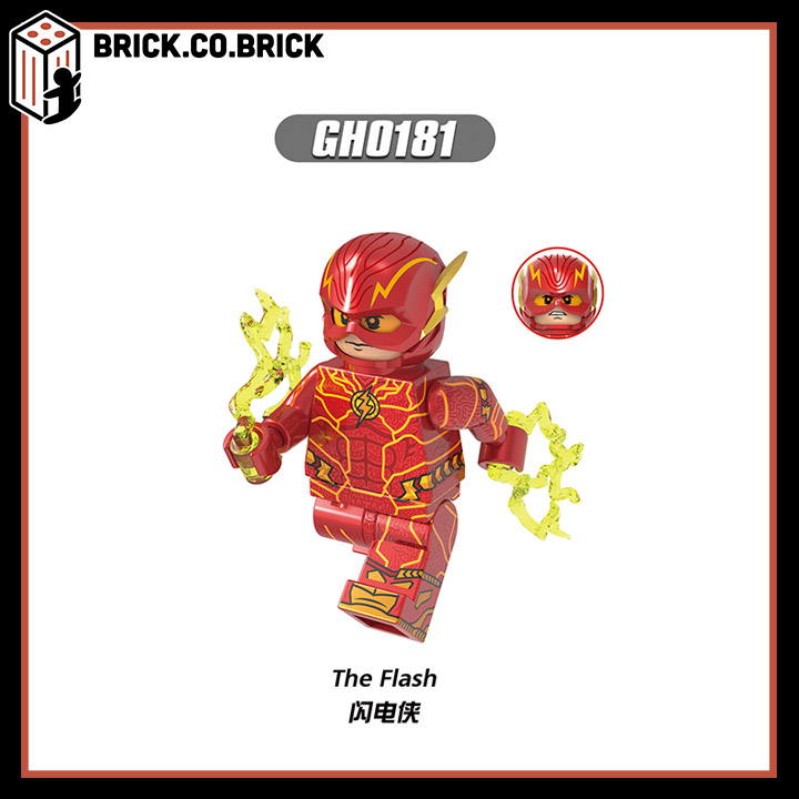 The Flash Steppenwolf Batman DC Lắp ráp Siêu Anh Hùng Series Tướng Zod Mô hình Đồ chơi Nhân vật Tia Chớp G0123
