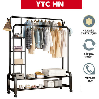 Kệ 4 tầng treo quần áo cao cấp ( Hàng loại 1) (KCH01)