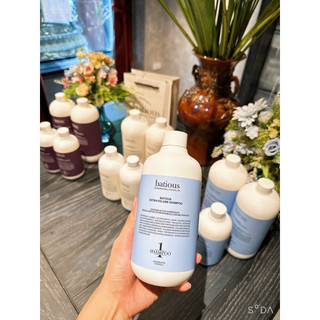 Dầu gội xả batious 960ml chính hãng màu xanh