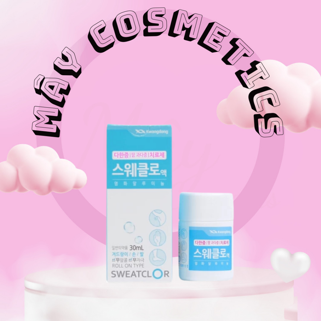 Lăn Khử Mùi Hàn Quốc Kwangdong Sweatclor - 30ml