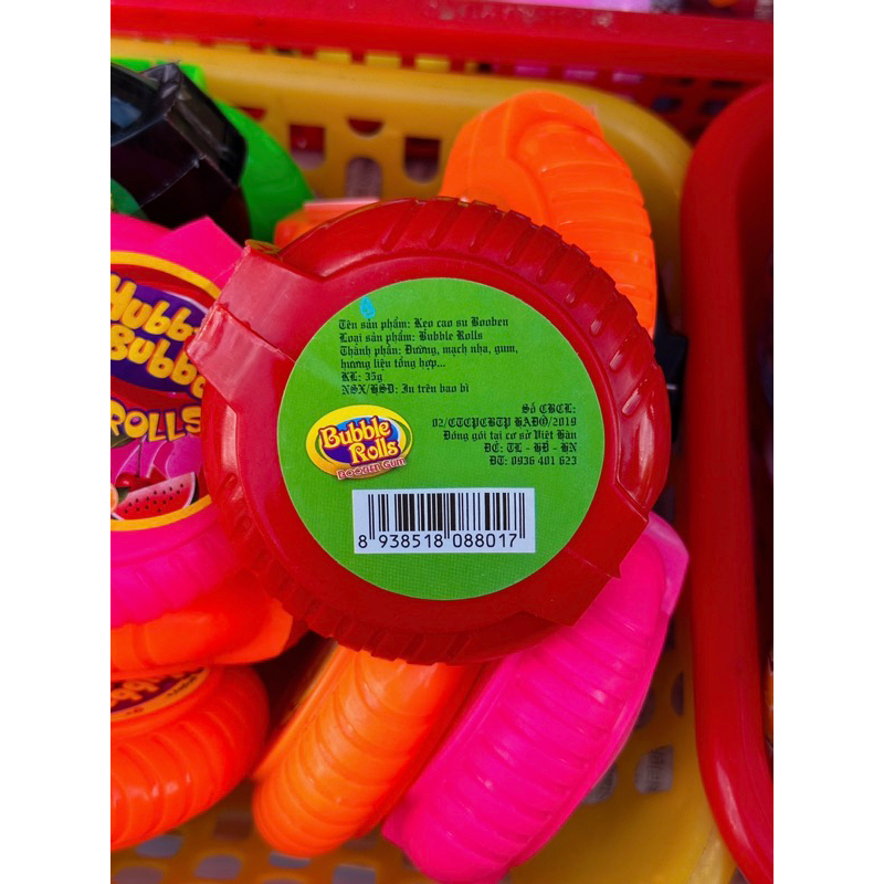 Kẹo cuộn Hubba hubba 35g