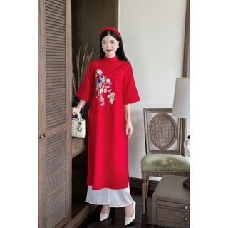 Áo Dài cao cấp đẹp sang chảnh ảnh thật hàng thiết kế đẹp giá sỉ