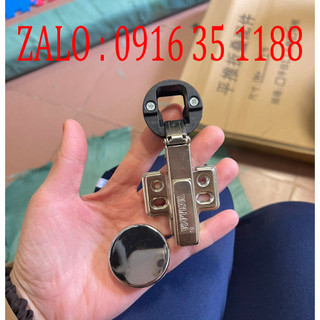 Bản lề giảm chấn thủy lực cho cánh tủ kính tủ có khoét lỗ CAO CẤP 3515