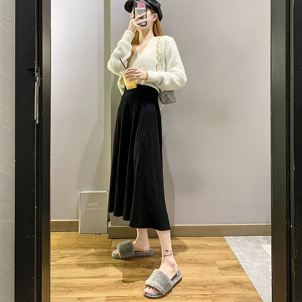 Dép lông thỏ đi trong nhà, quai ngang dạng bánh mì, đi ấm chân vào mùa đông