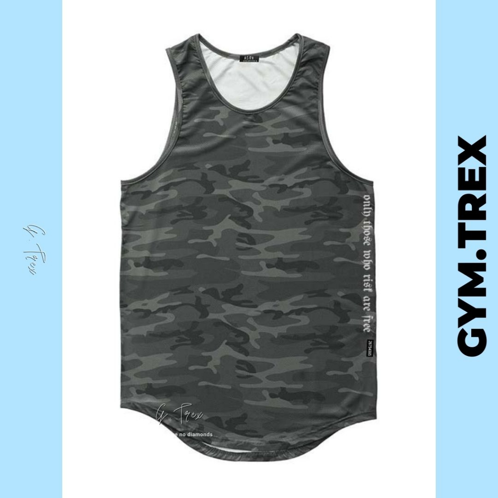 Áo ba lỗ nam tập gym, thể thao, chạy bộ vải Poly Quick Dry co dãn 4 chiều SP234