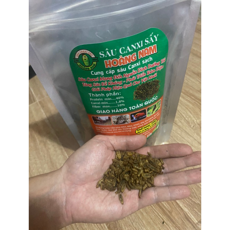 Sâu Canxi sấy khô 200g