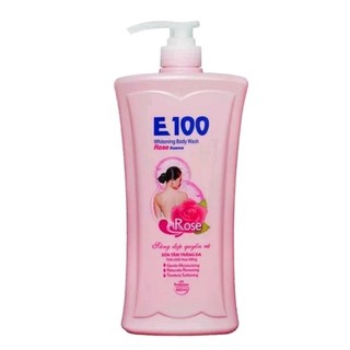 Sữa tắm e100 silky hồng