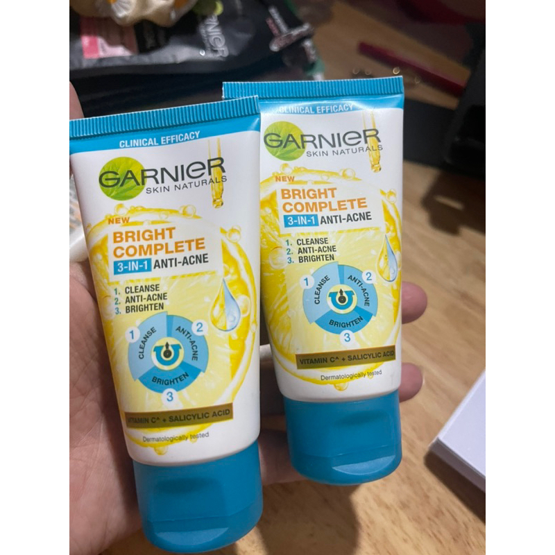 Combo 2 sửa rửa mặt garnier