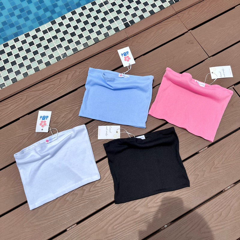 ✿ dìBé | Ribbed Tube Top