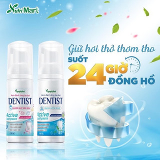Kem đánh răng tạo bọt dentist giúp răng chắc khỏe trắng sáng