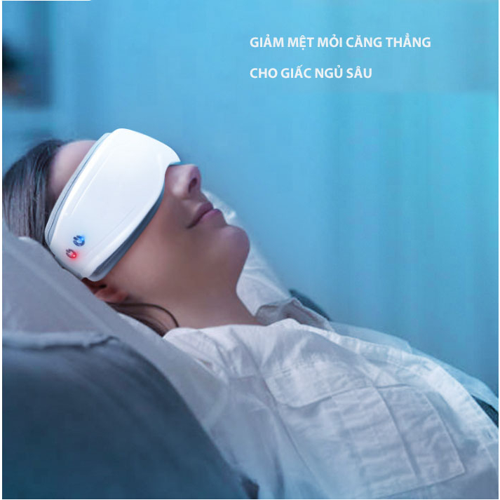 Máy massage mắt thông minh XJ-608, Mát xa mắt phục hồi và bảo dưỡng chức năng về mắt.