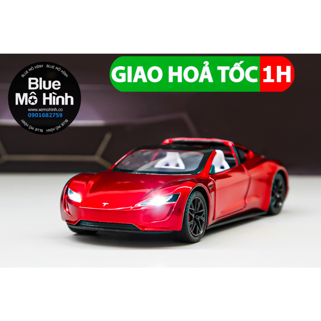 Mô hình xe Tesla Roadster 1:24