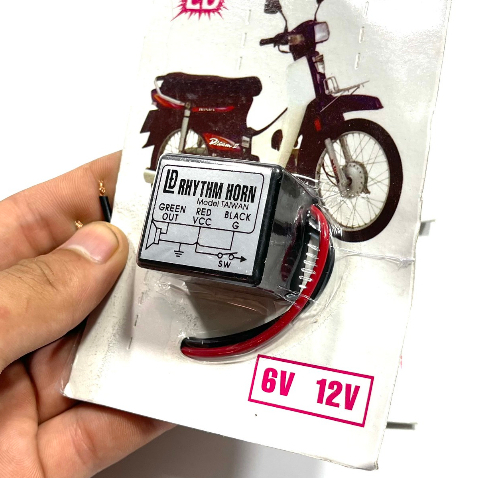 Chip Nhại Còi LĐ 12v Dồn Dập Siêu Nhanh Tiếng Cực Hay Chống Nước 100%