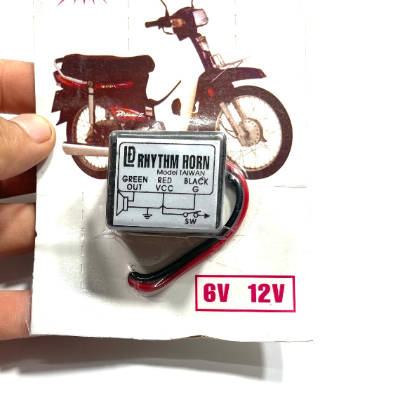 Chip Nhại Còi LĐ 12v Dồn Dập Siêu Nhanh Tiếng Cực Hay Chống Nước 100%