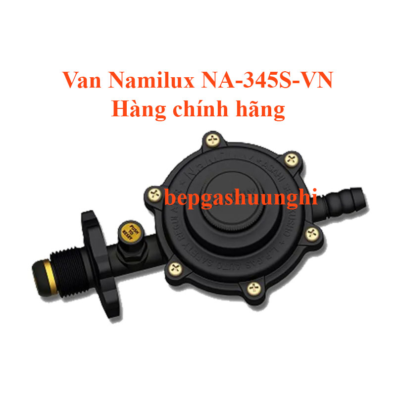 Van ngắt gas tự động Namilux NA-345S Tiêu chuẩn Nhật Bản, hàng chính hãng, van bình gas xám vàng