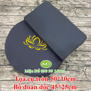 Bộ đệm ngồi thiền trang nhã - tọa cụ và bồ đoàn giúp thư giãn tinh thần, giảm căng thẳng