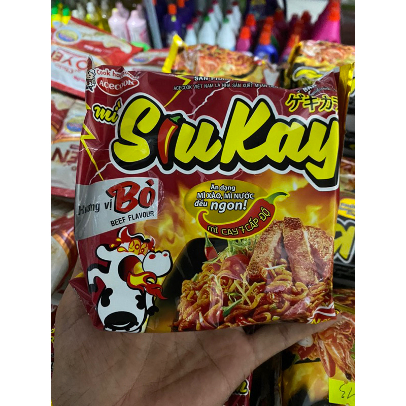 MÌ SIU KAY 7 CẤP ĐỘ 128g