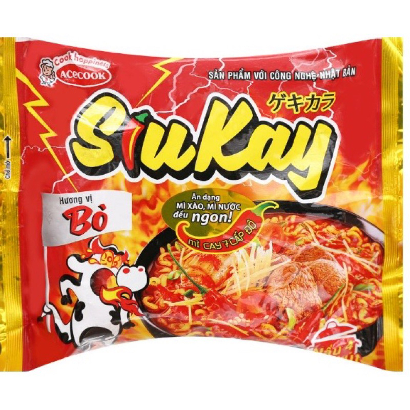 MÌ SIU KAY 7 CẤP ĐỘ 128g
