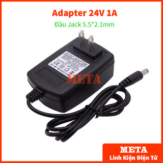 Nguồn adapter 24v 1a đầu jack 5.5*2.1mm - bộ chuyển đồi nguồn 24v 1a