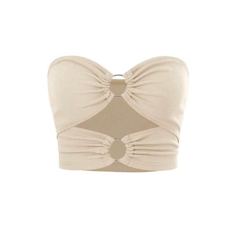 Áo quây cut out phối khoen ngực.❤️