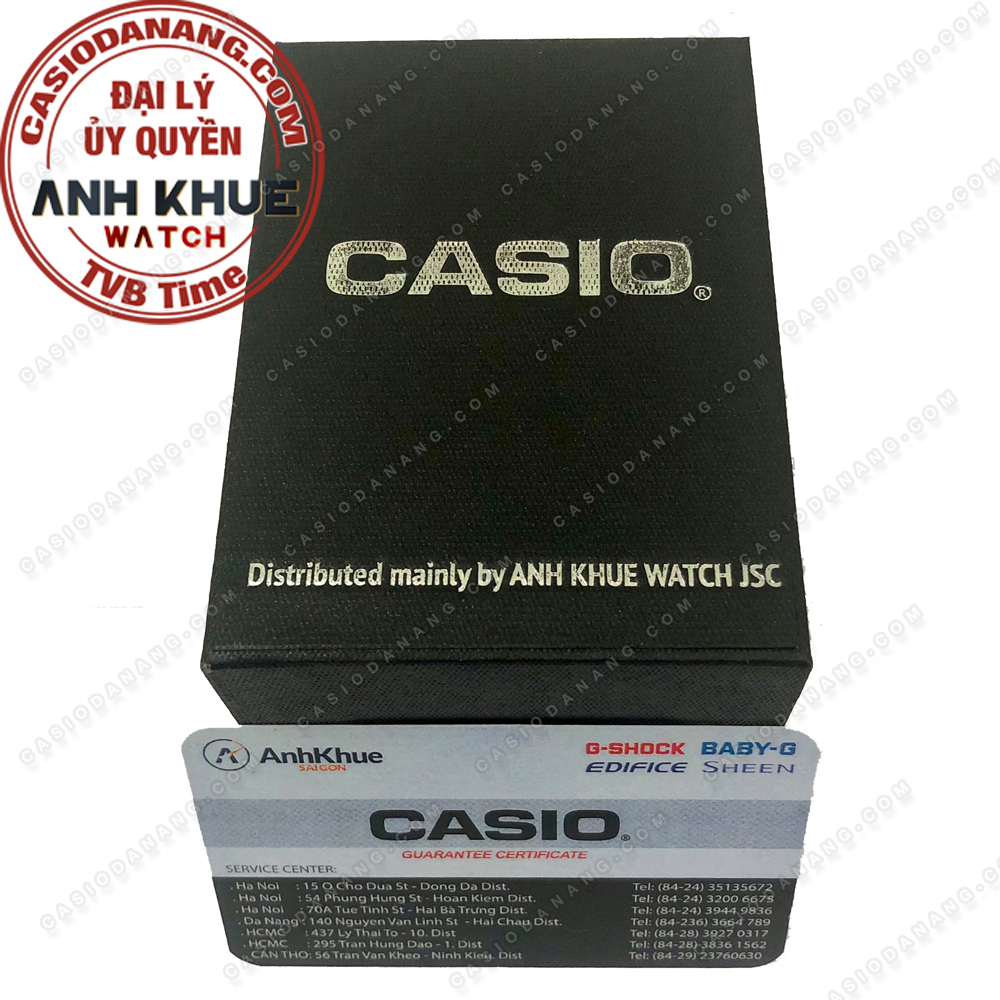 Đồng hồ nữ dây nhựa Casio chính hãng Anh Khuê LF-20W-3ADF (33mm)