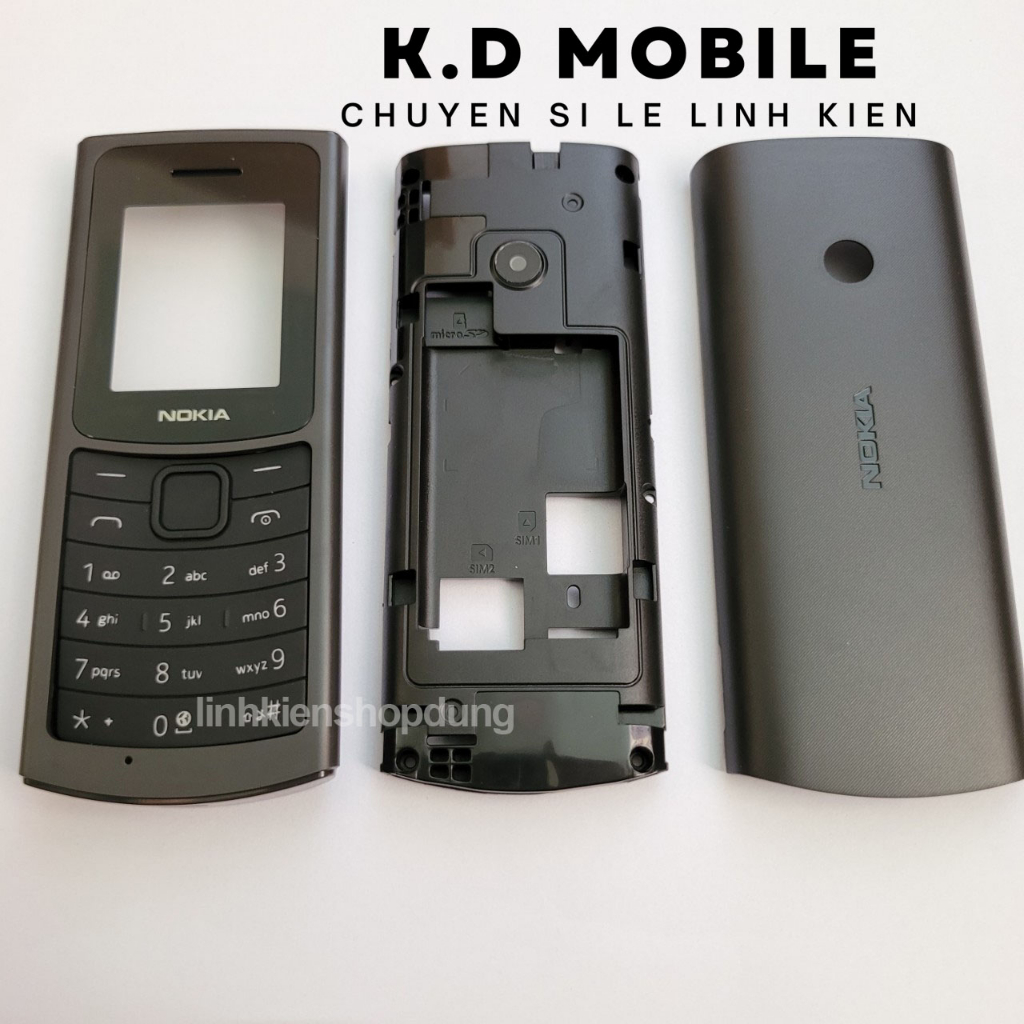 Bộ vỏ thay thế dành cho Nokia 110 4G