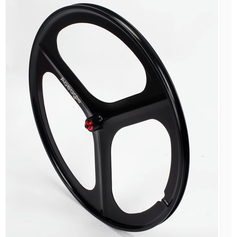 Vành 3 đao Hợp Kim Nhôm Aoeagle 700c Màu Đen