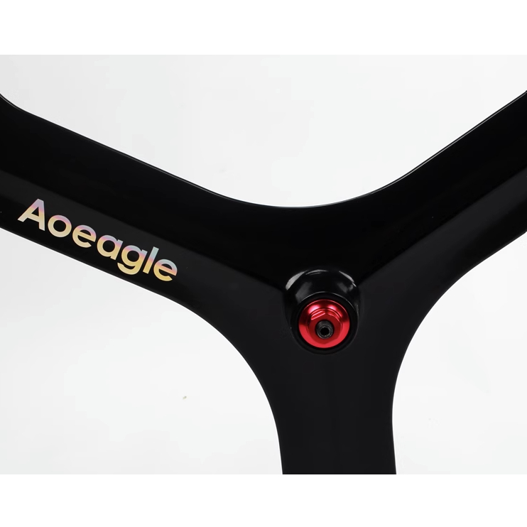 Vành 3 đao Hợp Kim Nhôm Aoeagle 700c Màu Đen
