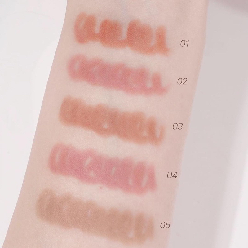 Chì Kẻ Viền Môi Nhung Lì Thiết Kế 2 Đầu Romand Lip Mate Pencil