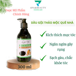 Dầu gội Quê Nhà bưởi rừng bồ kết 300ml