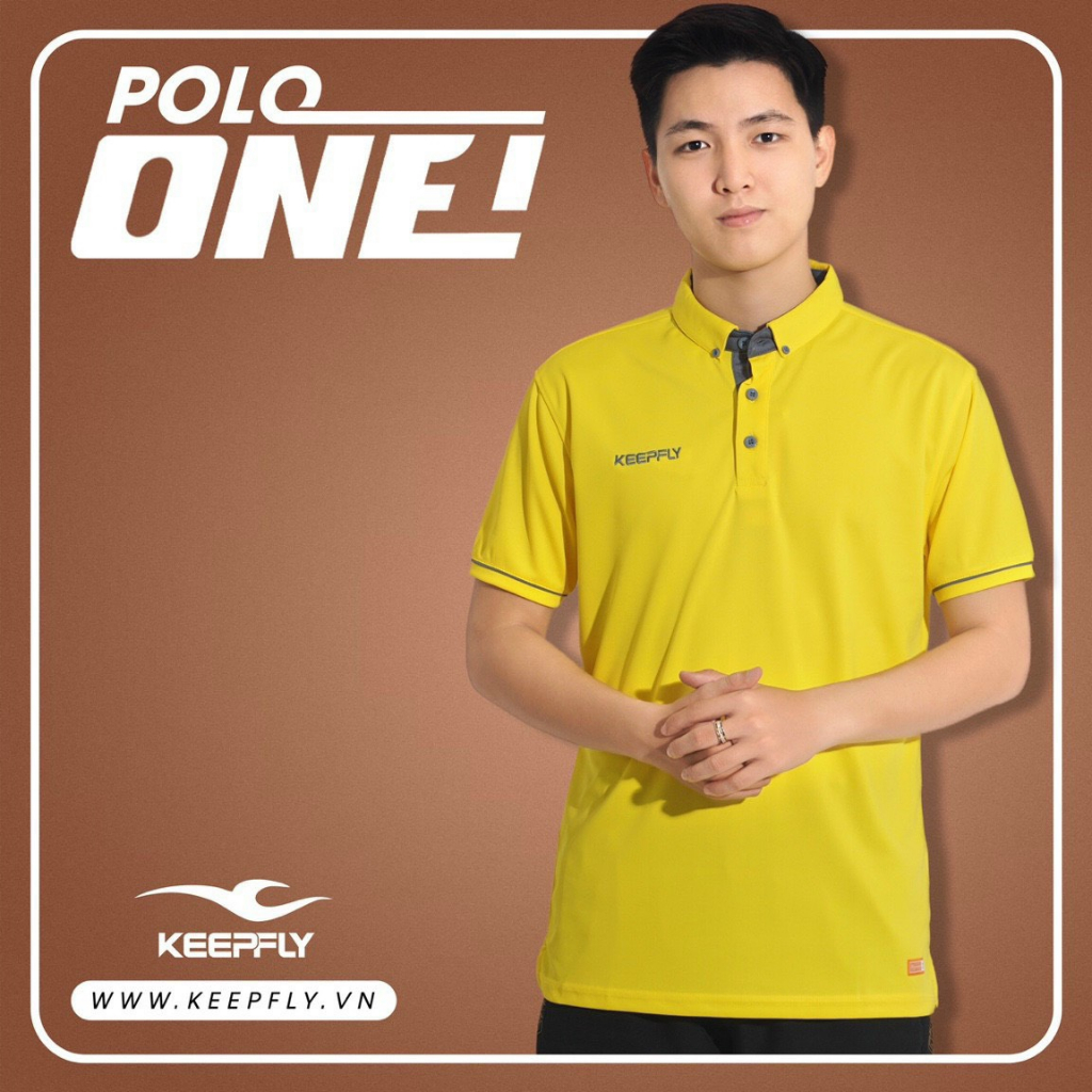 Áo Polo One Thể Thao KEEPFLY - Kiểu Dáng Thể Thao, Vải Thấm Hút Mồ Hôi