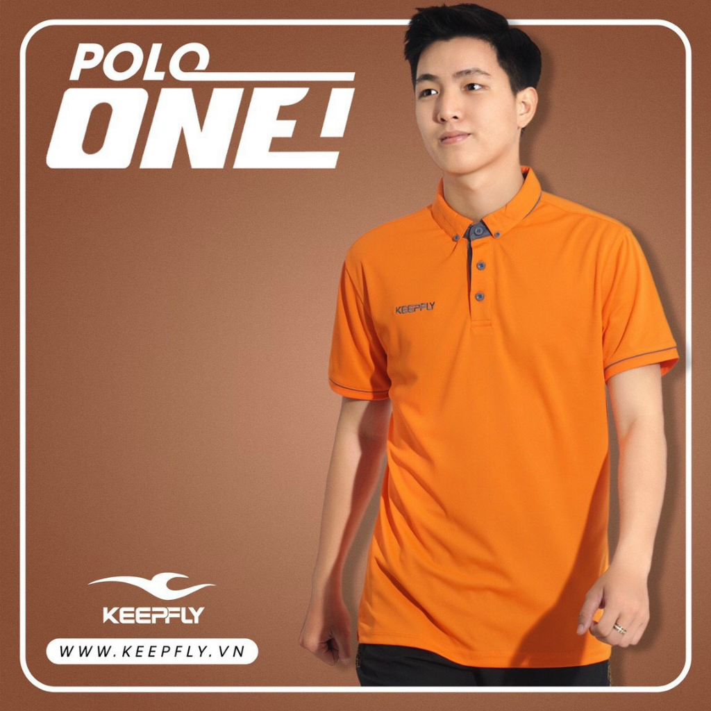 Áo Polo One Thể Thao KEEPFLY - Kiểu Dáng Thể Thao, Vải Thấm Hút Mồ Hôi