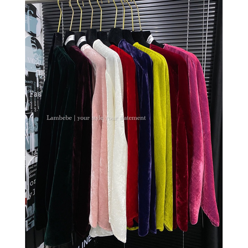 Áo choàng nhung the lụa hàng cao cấp chất xịn, nhẹ, bay
