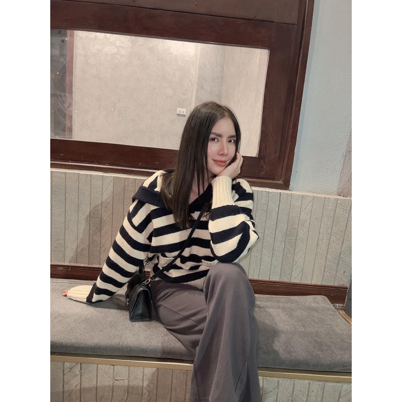 Áo Sọc Len Zara Size S