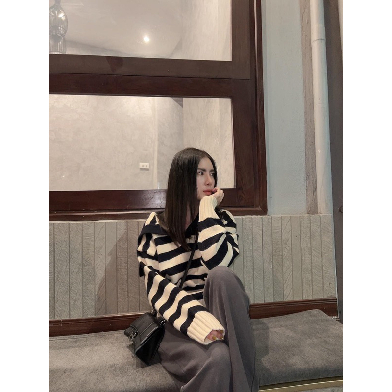 Áo Sọc Len Zara Size S